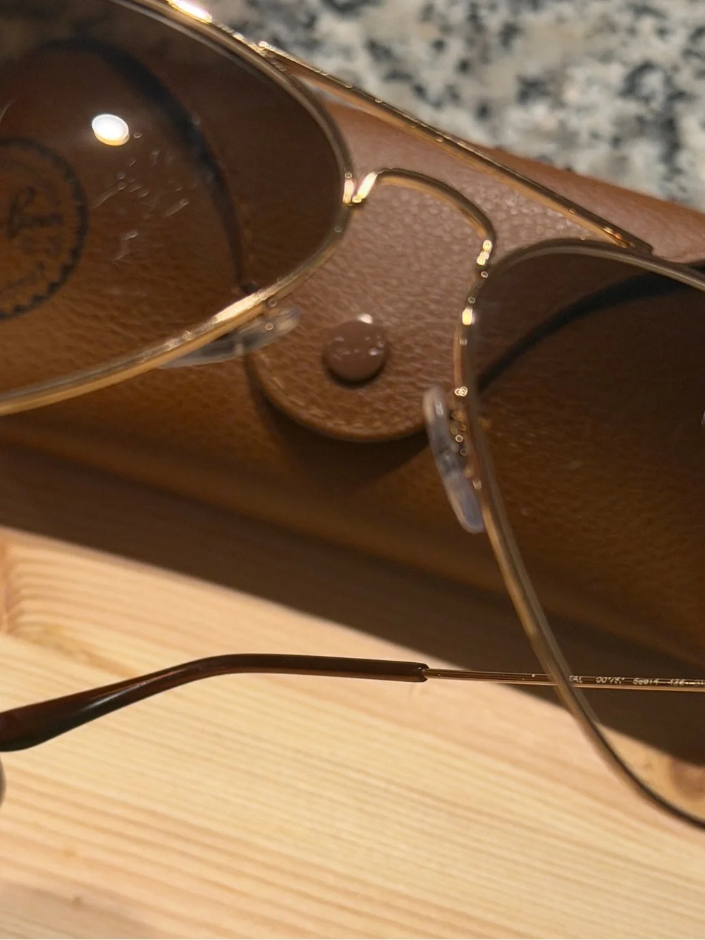 RAY-BAN Aviator sunglasses polarized